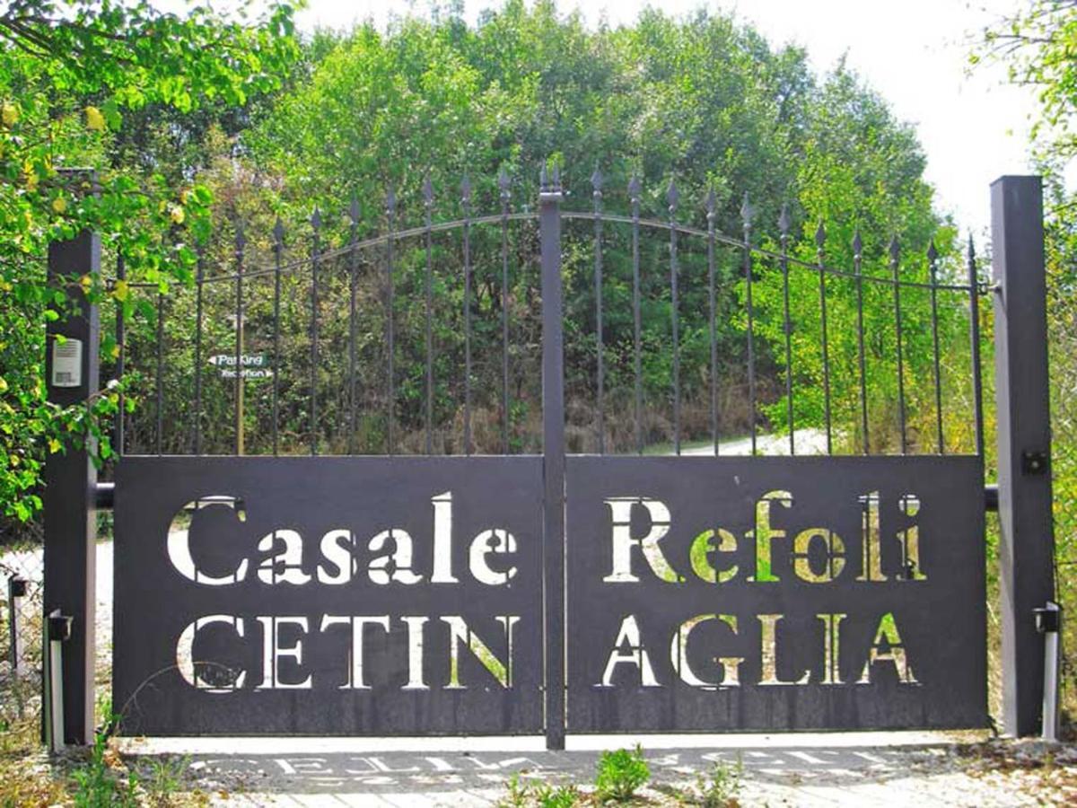Casale Refoli Pensionat Casole dʼElsa Eksteriør billede