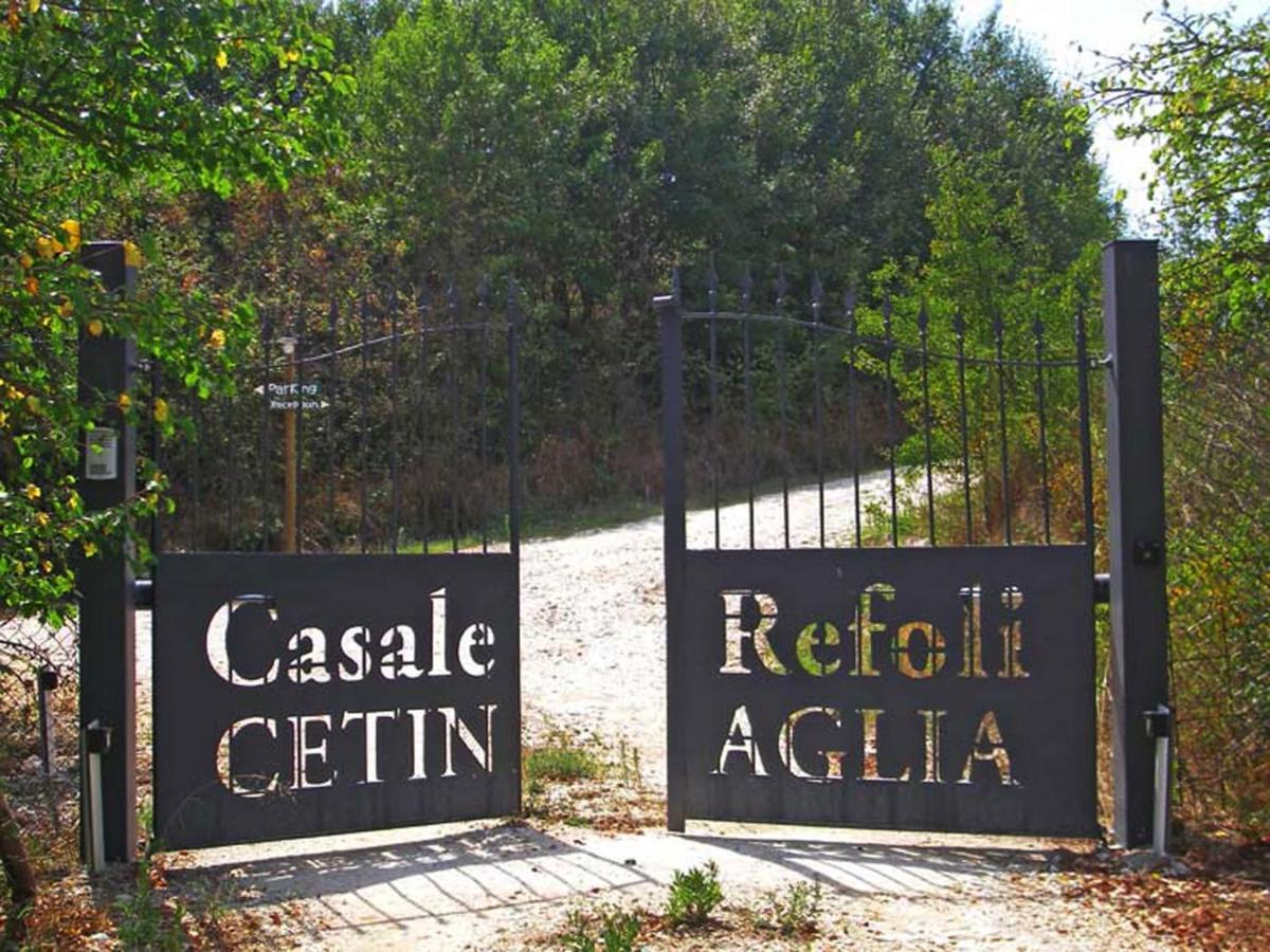 Casale Refoli Pensionat Casole dʼElsa Eksteriør billede